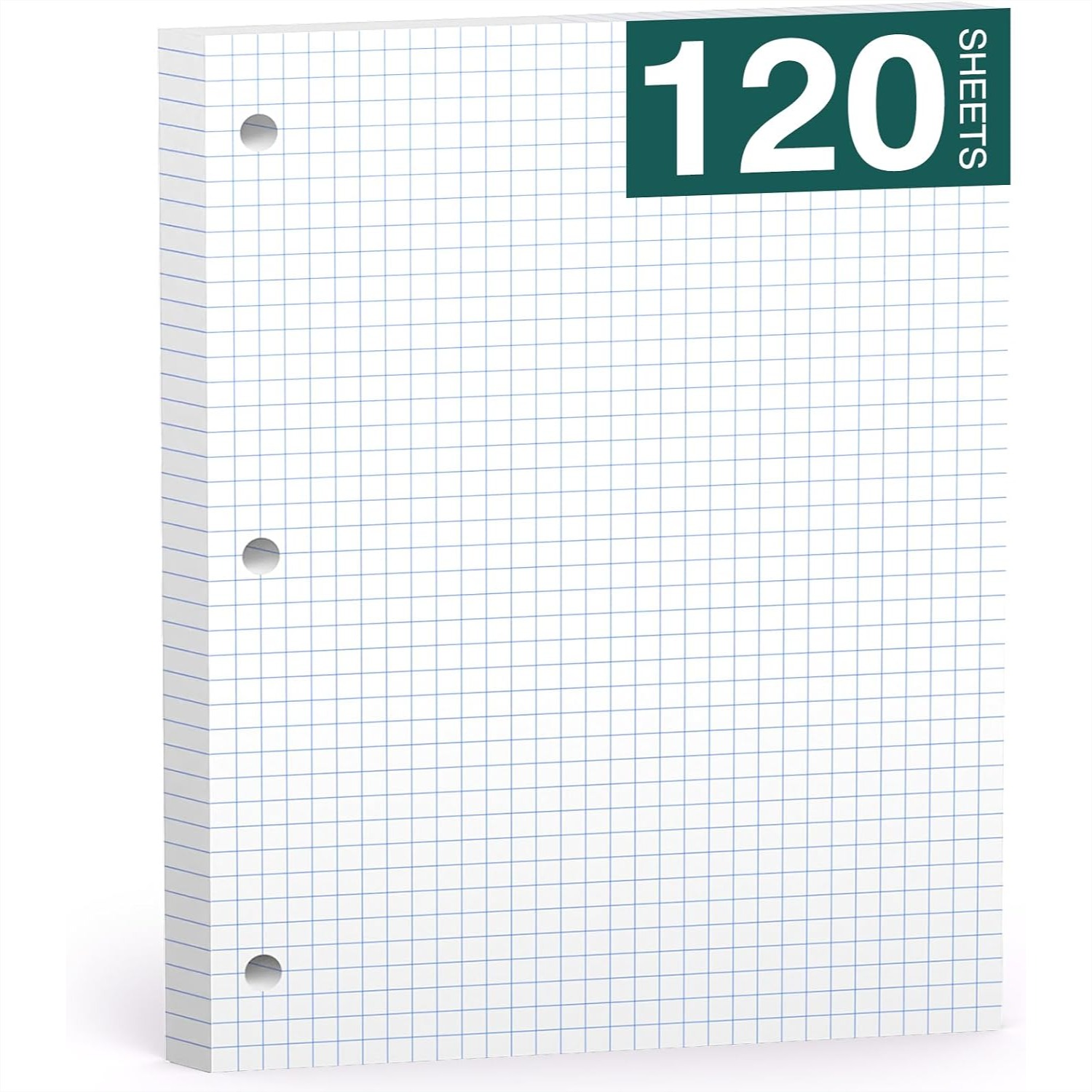 Paper Punch 3 Hole - Loose Leaf Graph Paper Notebook 8