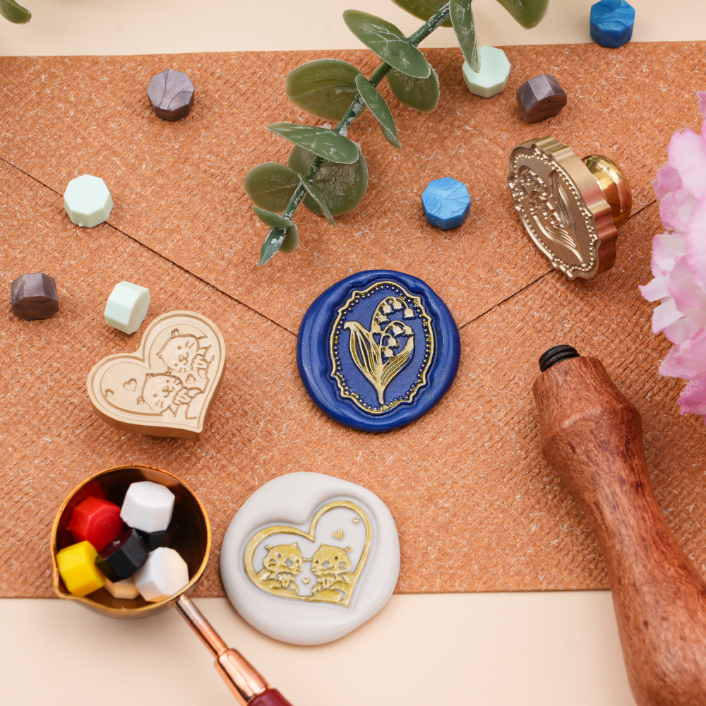 Wax Seal Stamp Kit - 1set Wax Seal Stamp Kit, Butterfly