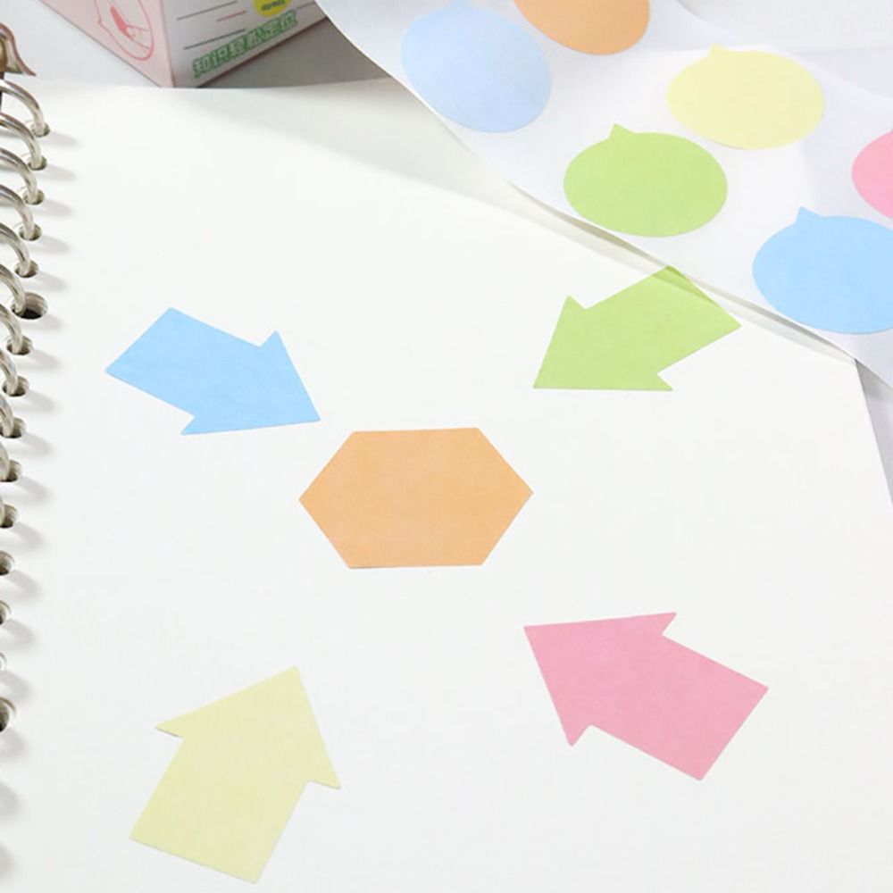 Index Tab Divider - 360pcs/Box New Multicolor Sticky Notes Pull