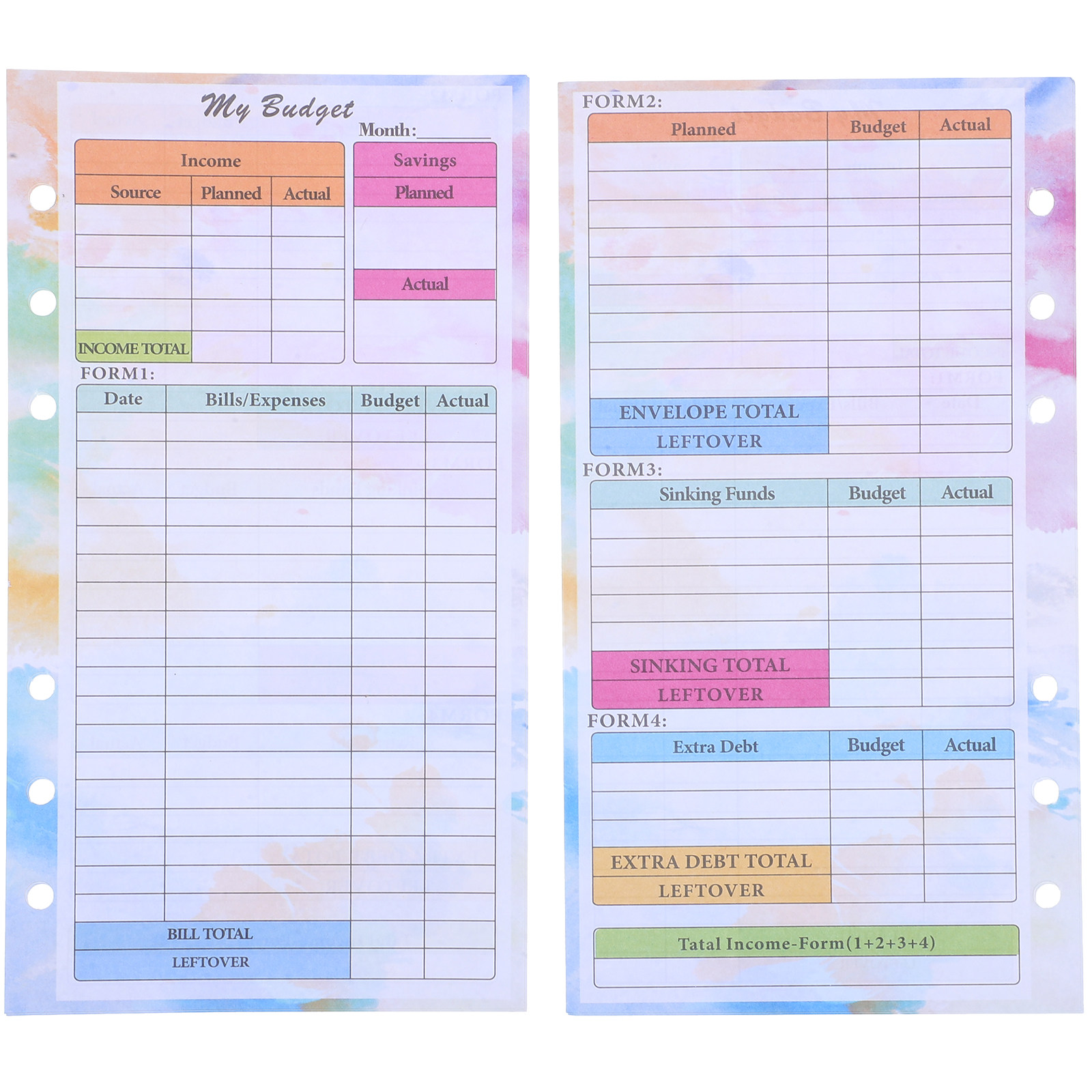 14 Sheets A6 Budget Planner In - Planner Weekly Budget review and price