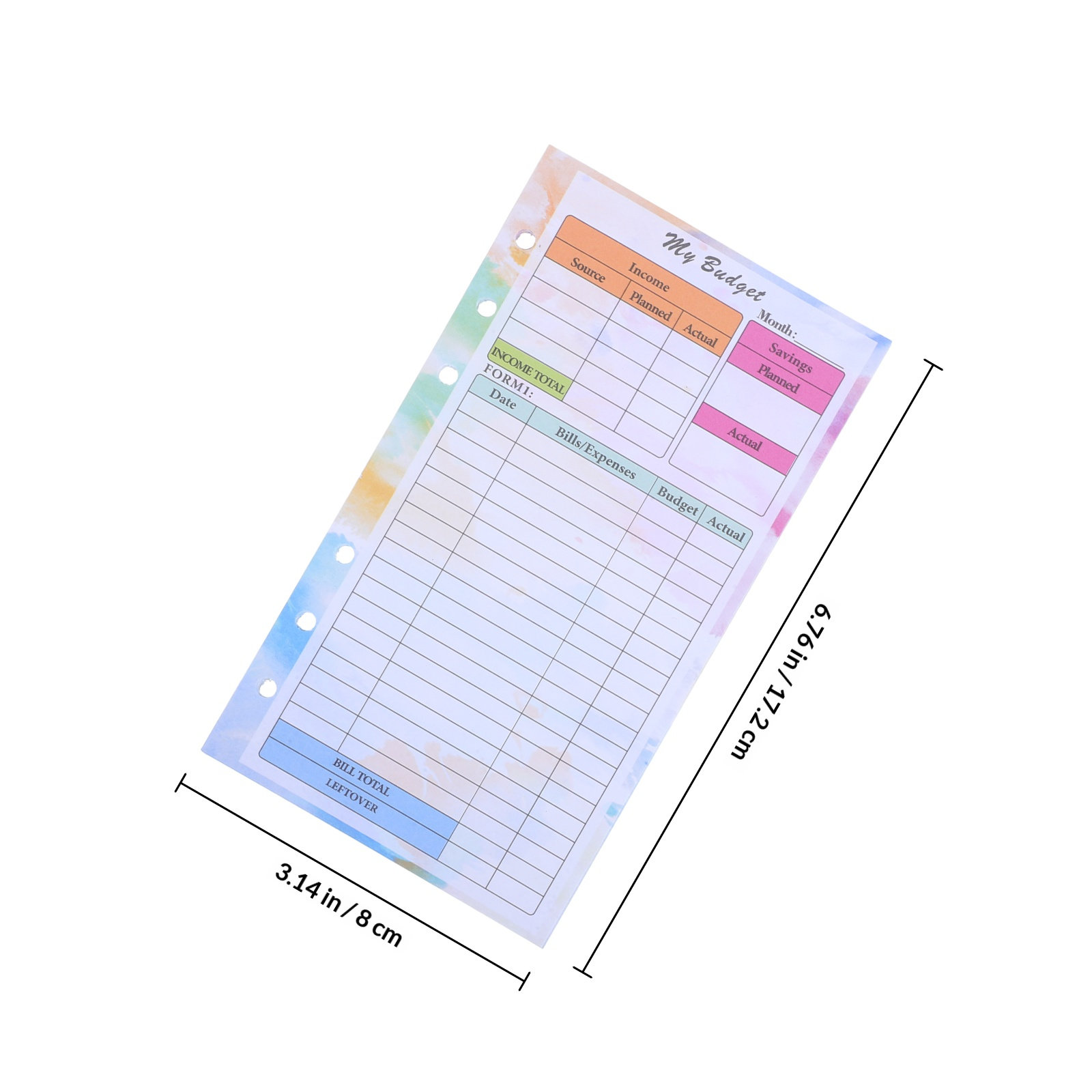 14 Sheets A6 Budget Planner In - Planner Weekly Budget review and price