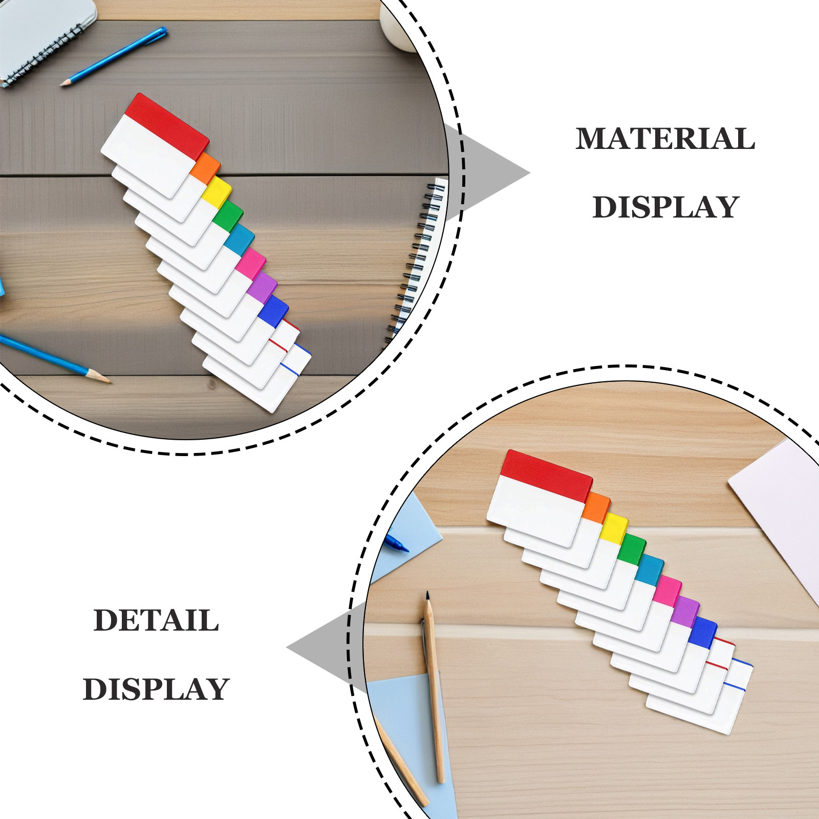 10 Semi Transparent Waterproof - Index Tab Divider review and price