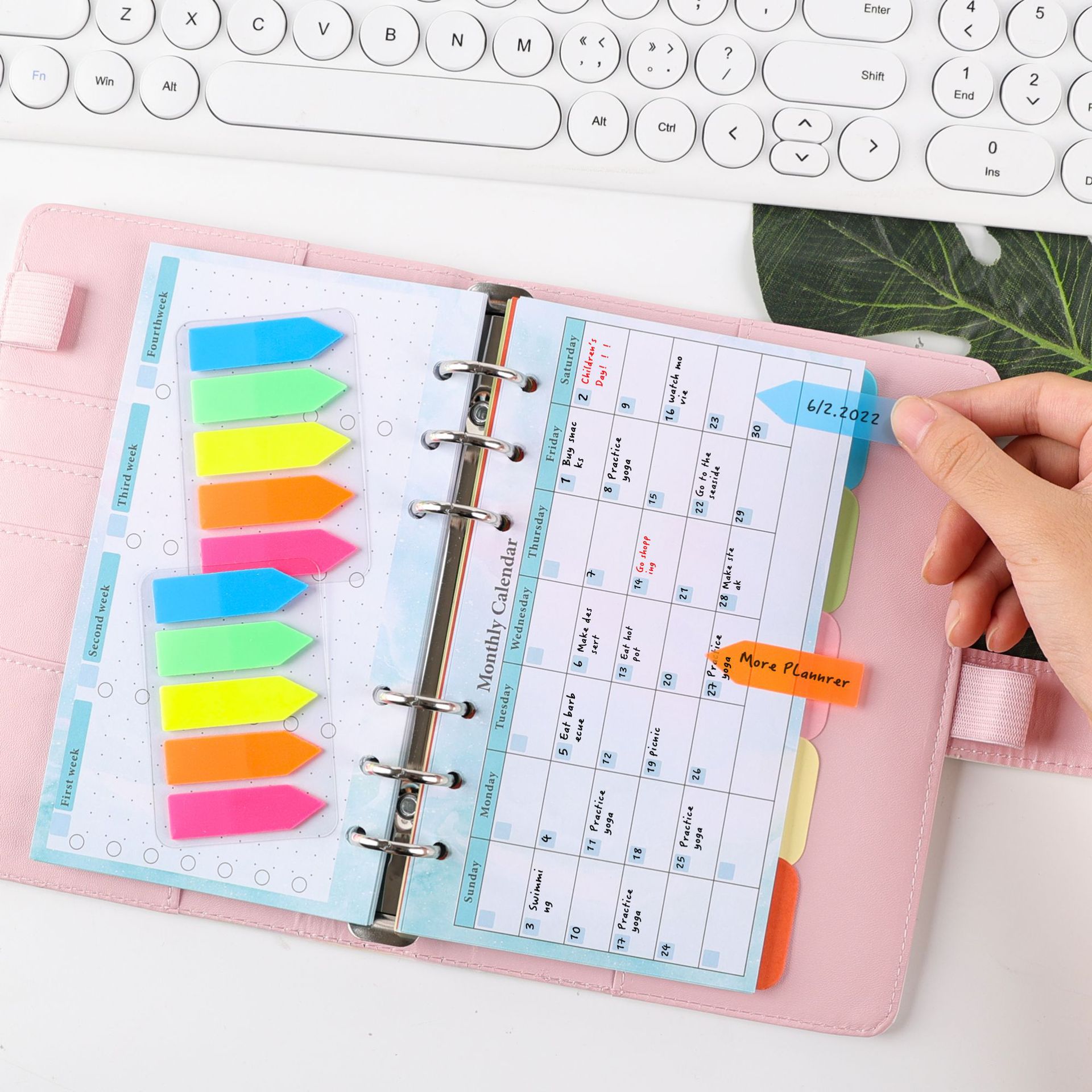 2026 NEW A6 Loose Leaf Noteboo - Planner Weekly Budget review and price