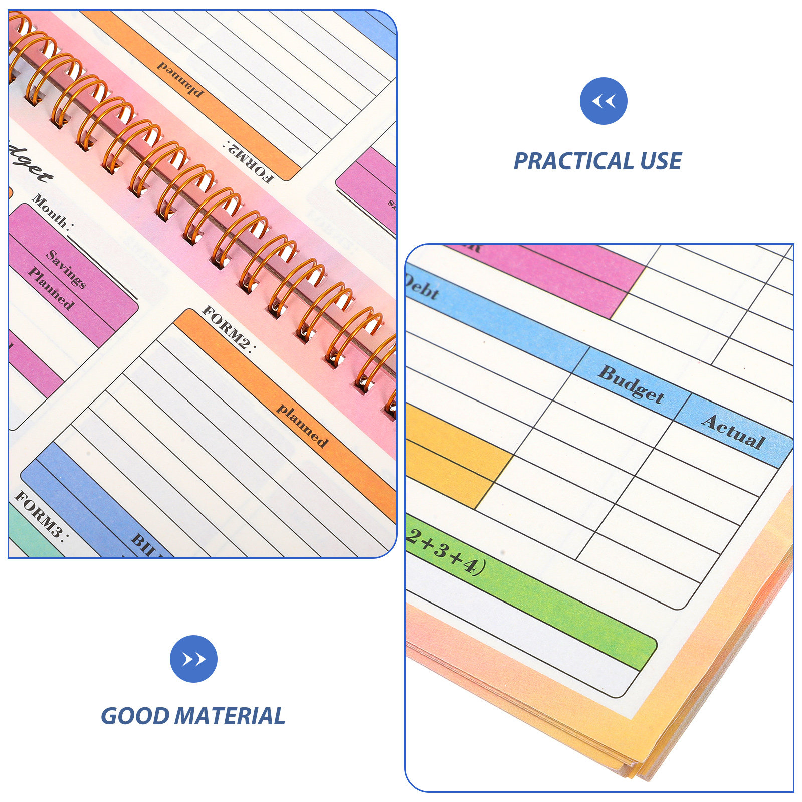 B5 Financial Ledger Book Weekl - Planner Weekly Budget review and price