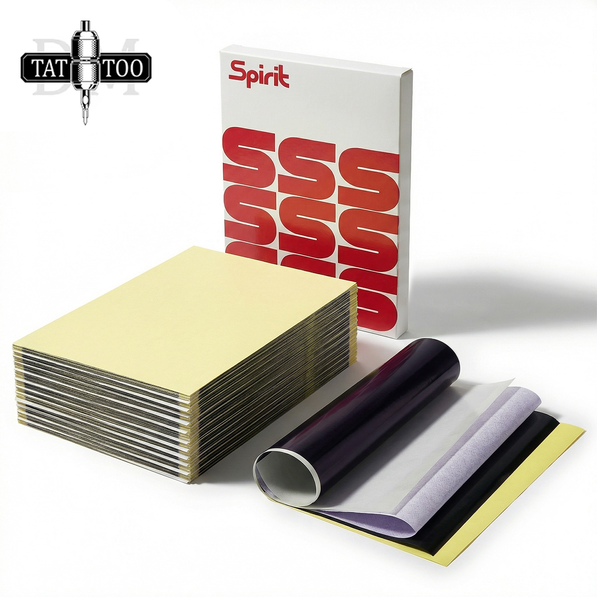 DMTATTOO 100/50/20/10PCS Spiri - Carbon Copy Book review and price