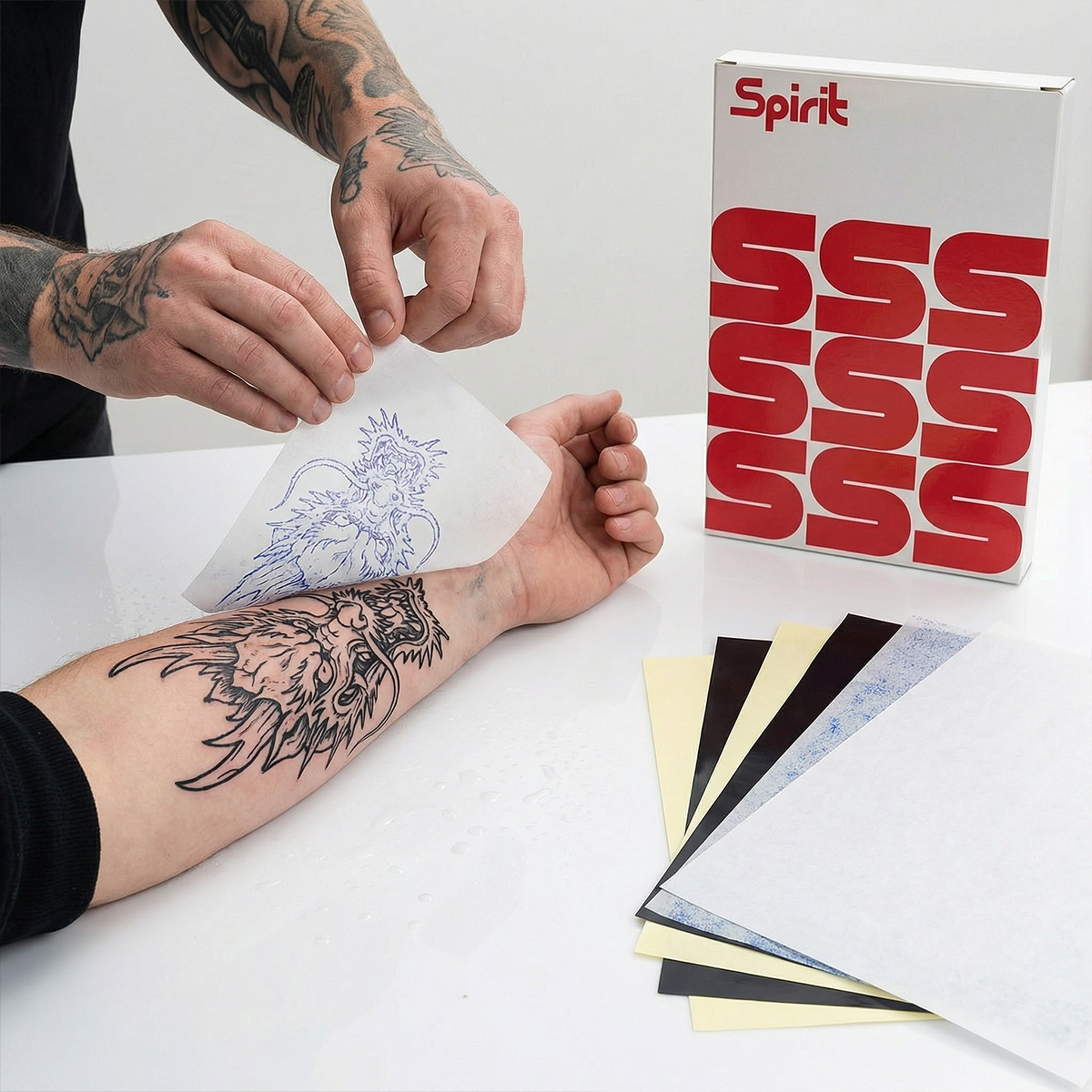 DMTATTOO 100/50/20/10PCS Spiri - Carbon Copy Book review and price