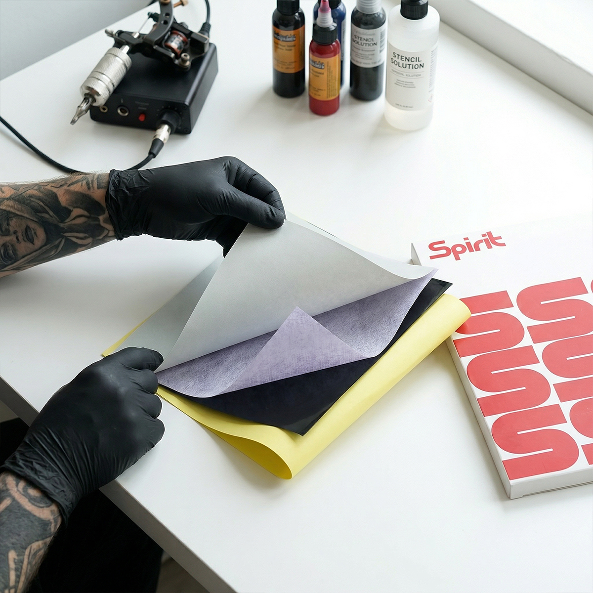 DMTATTOO 100/50/20/10PCS Spiri - Carbon Copy Book review and price