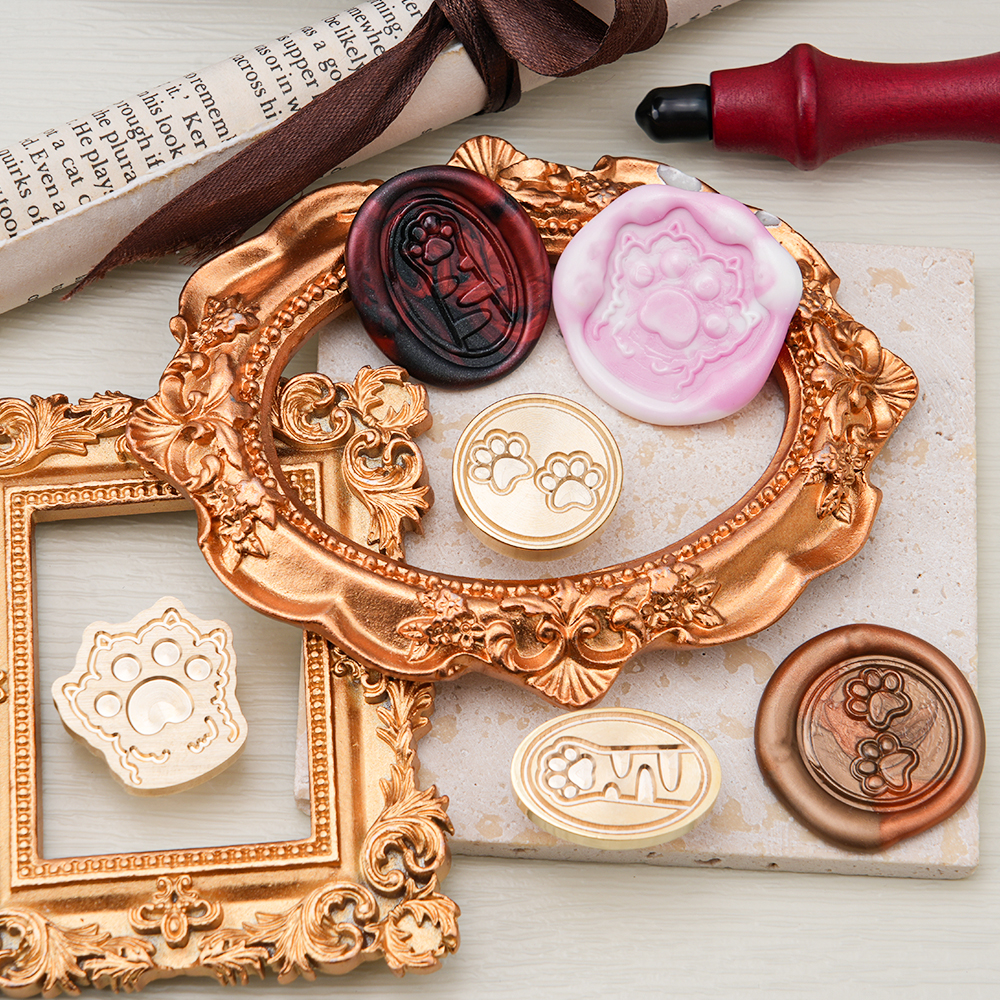 Cat Paw Wax Seal Stamp Kit wit - Wax Seal Stamp Kit review and price