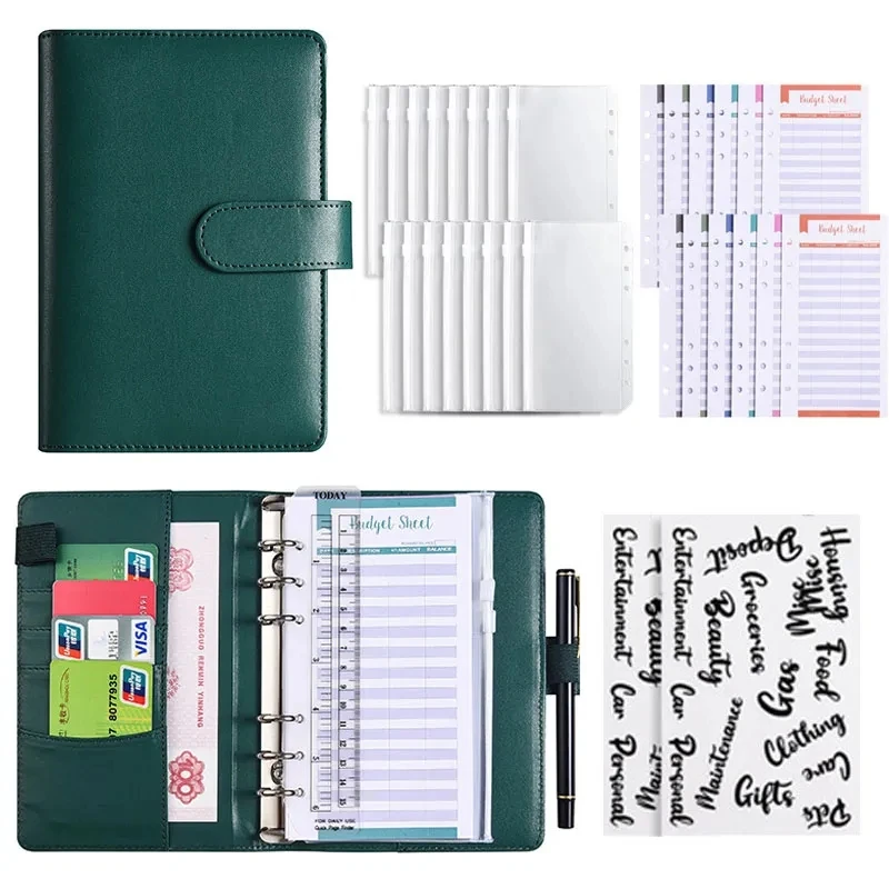 Macaron Color A6 Budget Binder - Planner Weekly Budget review and price