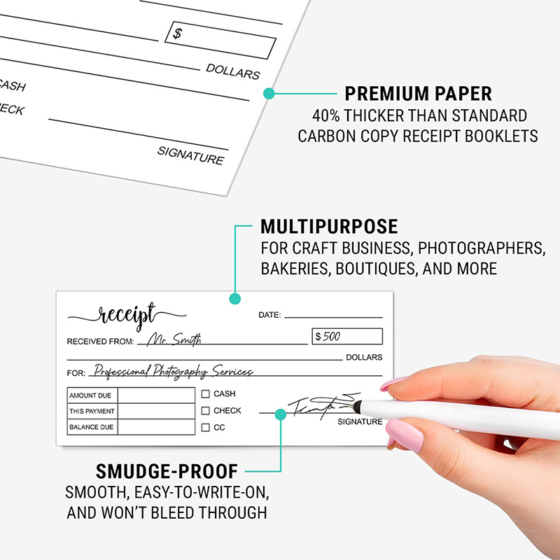 1 Receipt Book Carbonless Pape - Carbon Copy Book review and price