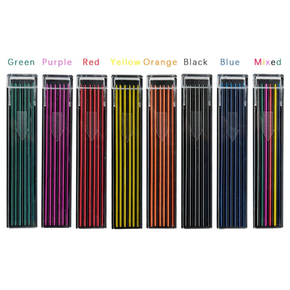 12PCS/Box 2.0mm HB Multi-color - Mechanical Pencil Lead review and price