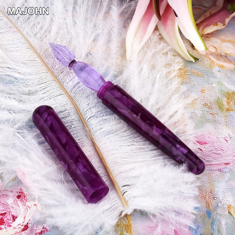 MAJOHN N10 Resin Handmade Glas - Stationery Supplies Business review and price