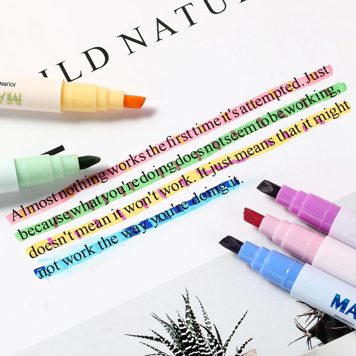 Double-ended Magic Color Chang - Highlighter Set Pastel review and price