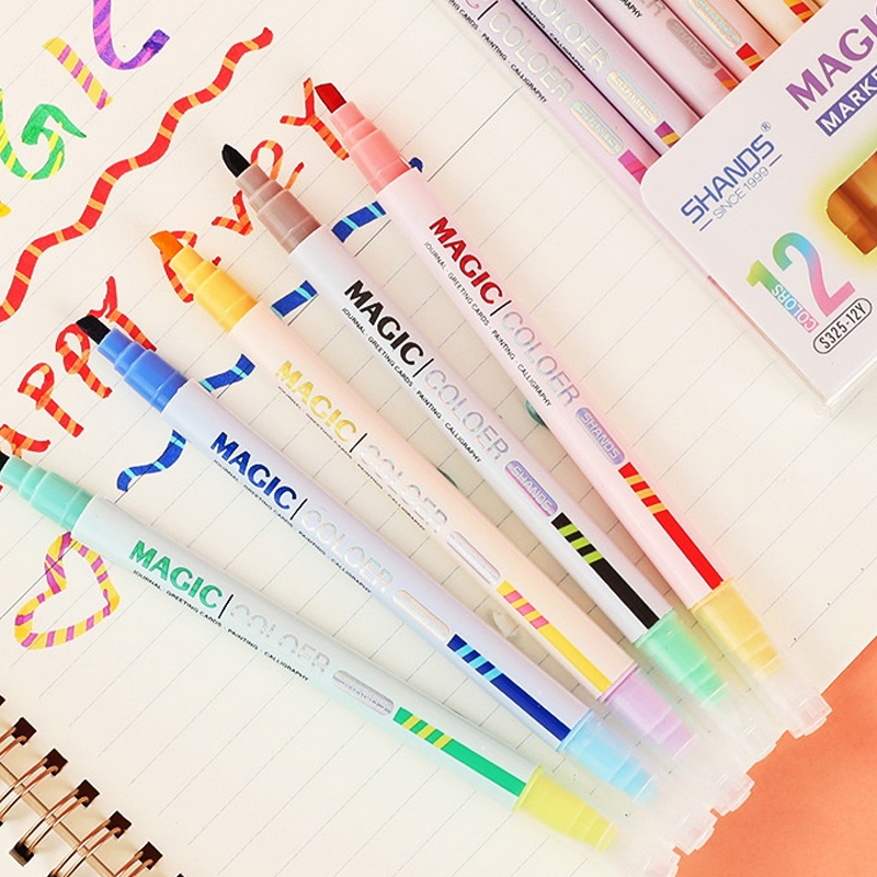 Double-ended Magic Color Chang - Highlighter Set Pastel review and price