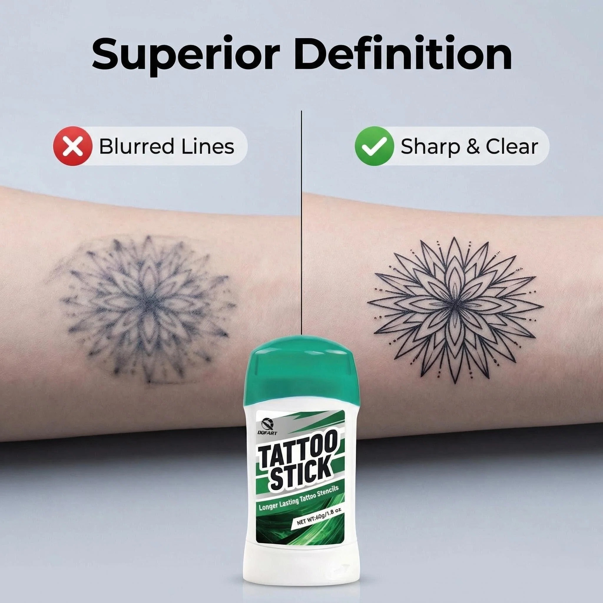 DQFART 60g Tattoo Transfer Cre - Carbon Copy Book review and price