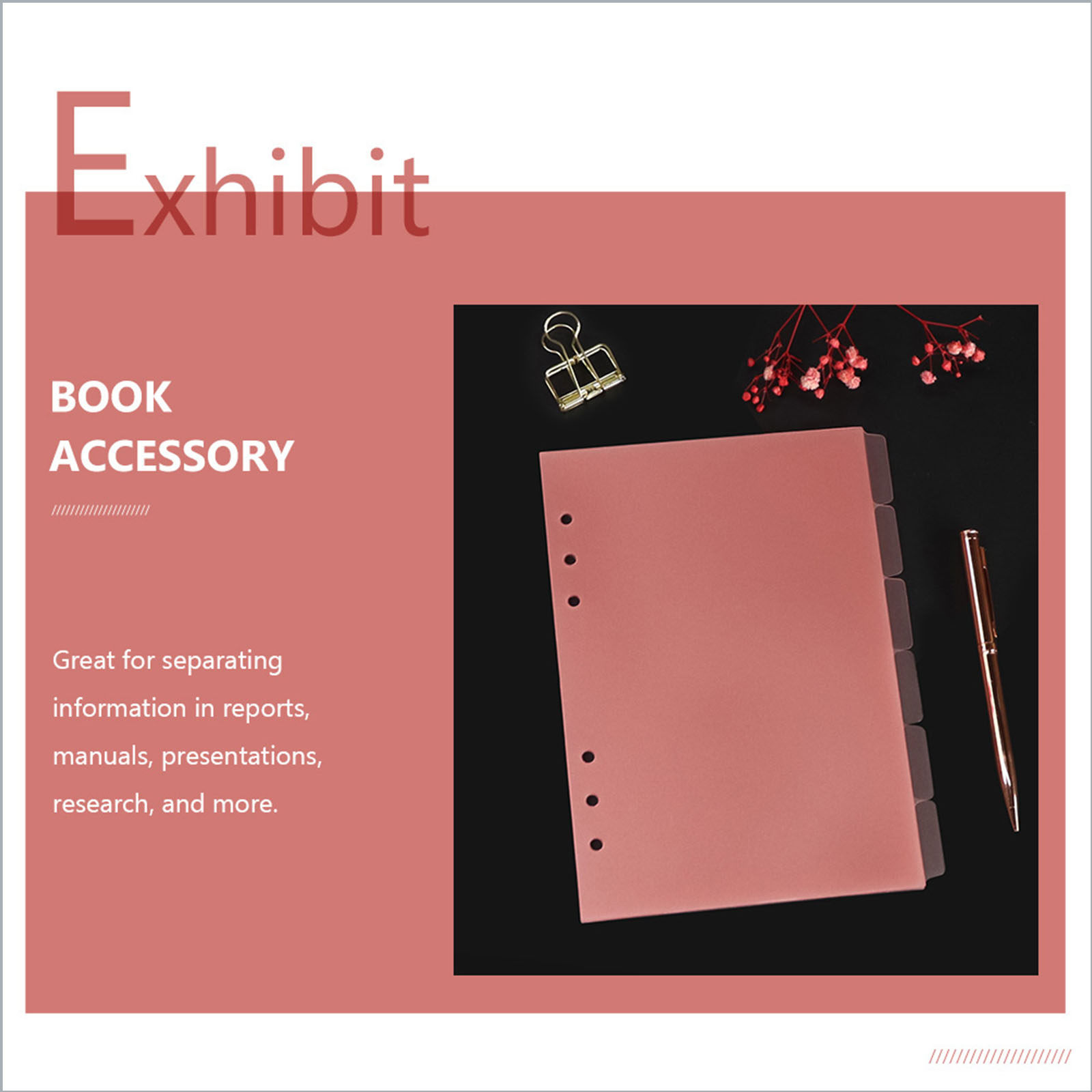 6Pcs Notebook Dividers with Wr - Index Tab Divider review and price