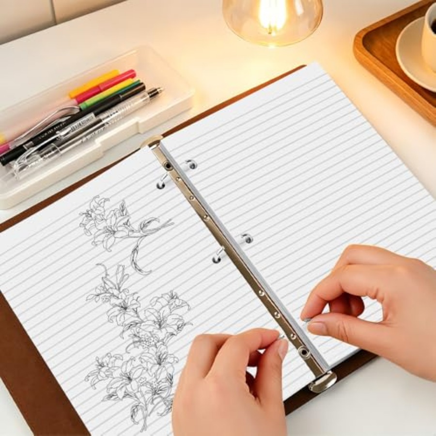 3 Pack Half Letter Lined Paper - Paper Punch 3 Hole review and price