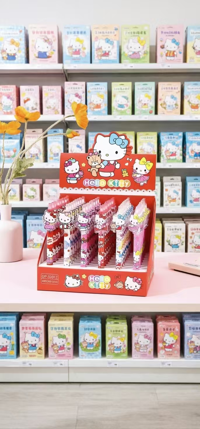 Cute Hello Kitty Gel Pen 0.5mm - Office Stationery And Supply review and price