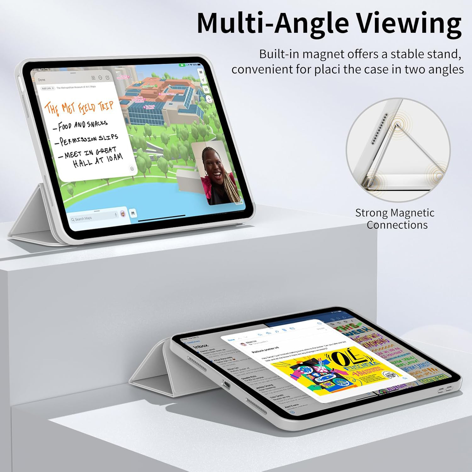 Tri-fold Flip Case For Samsung - Sticky Note Cube review and price