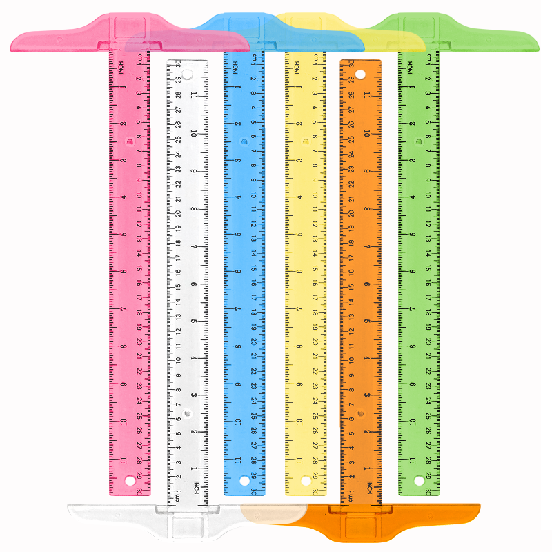1Pc T-shaped Double Side Scale - Office Stationery And Supply review and price