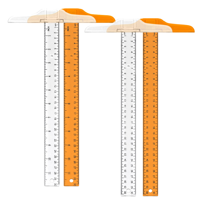 1Pc T-shaped Double Side Scale - Office Stationery And Supply review and price