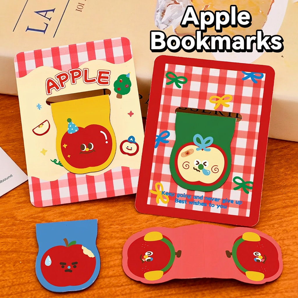 Cute Apple Shaped Magnetic Boo - Paperclip Magnetic Set review and price