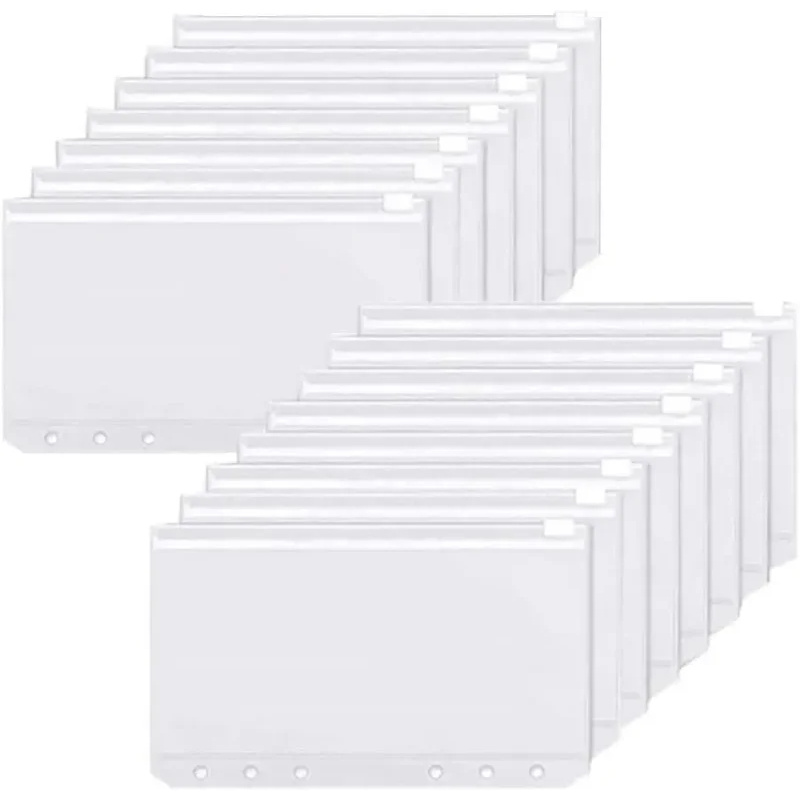 Binder Pockets A6 6-Hole Zippe - Planner Weekly Budget review and price