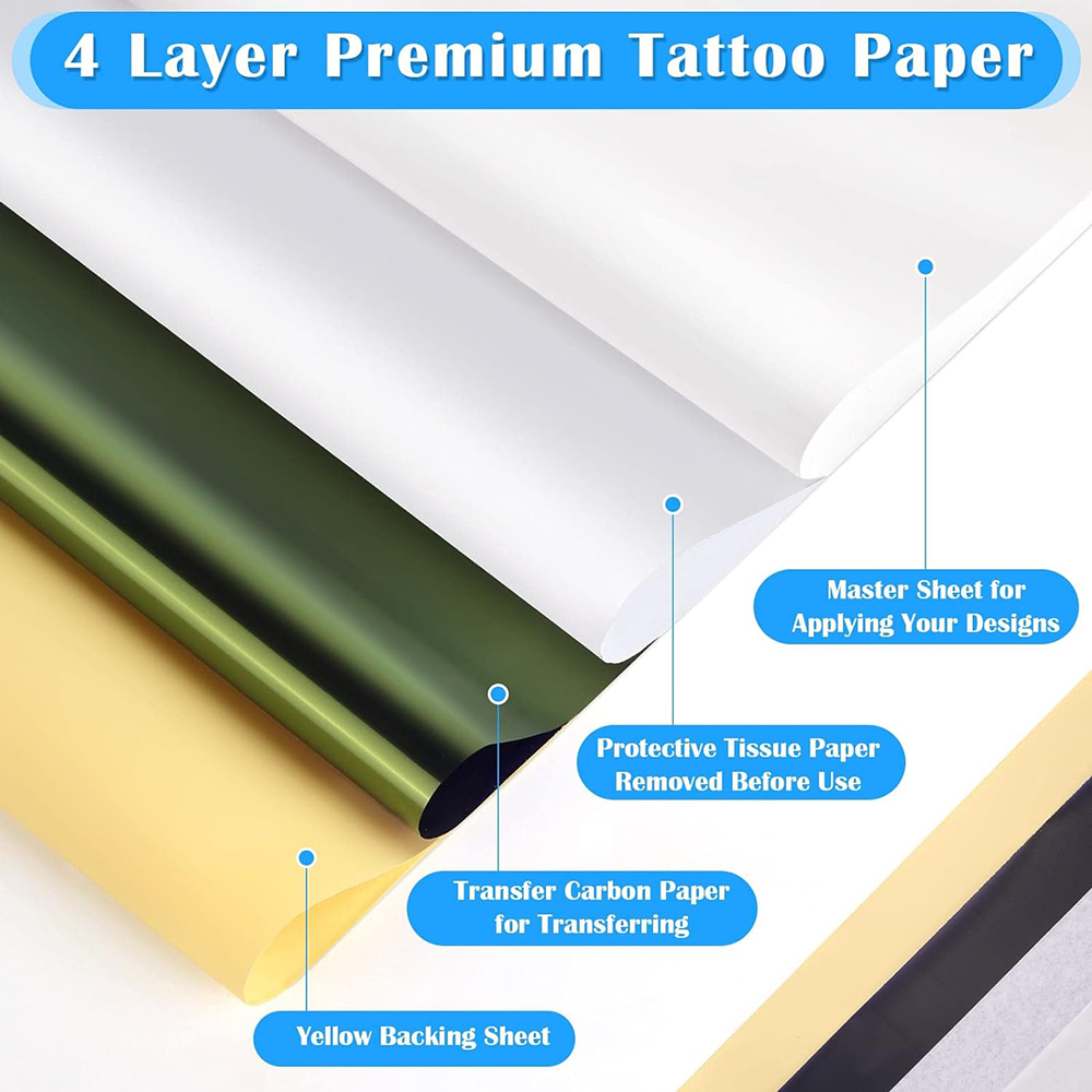 Tattoo Transfer Paper A4 Size  - Carbon Copy Book review and price