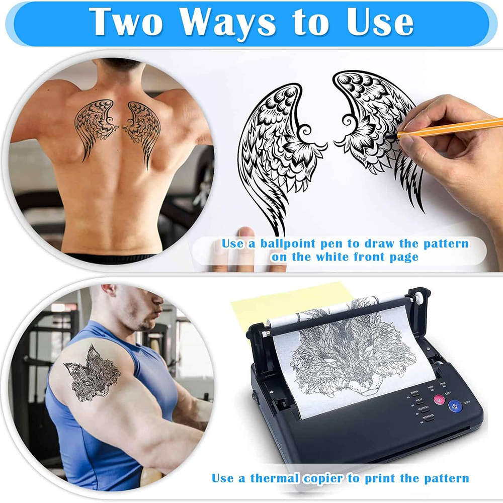 Tattoo Transfer Paper A4 Size  - Carbon Copy Book review and price