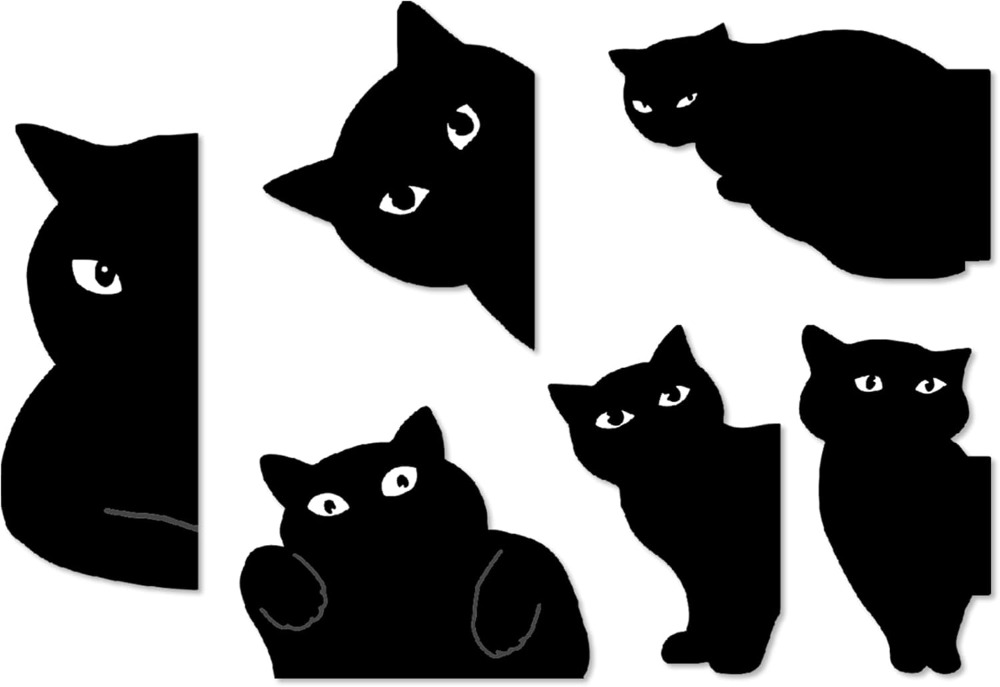 6 Cute Cat Magnetic Bookmarks  - Paperclip Magnetic Set review and price