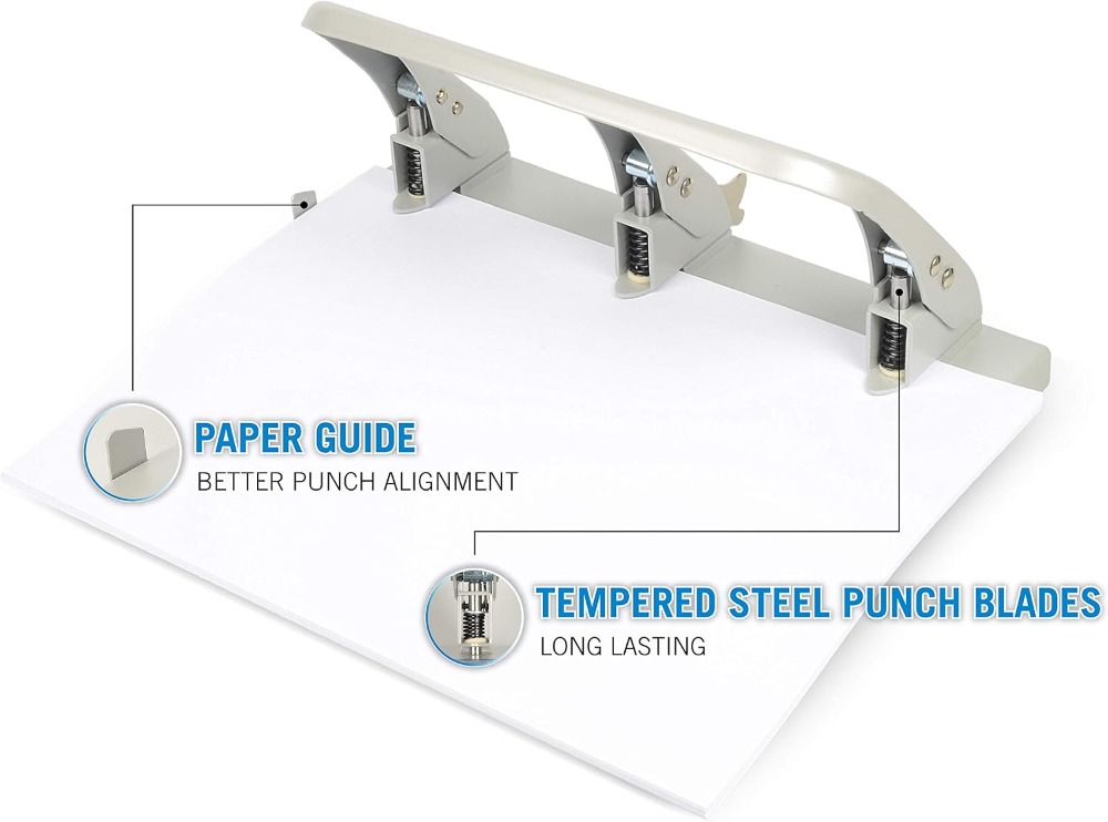Medium-Duty 3 Hole Paper Punch - Paper Punch 3 Hole review and price