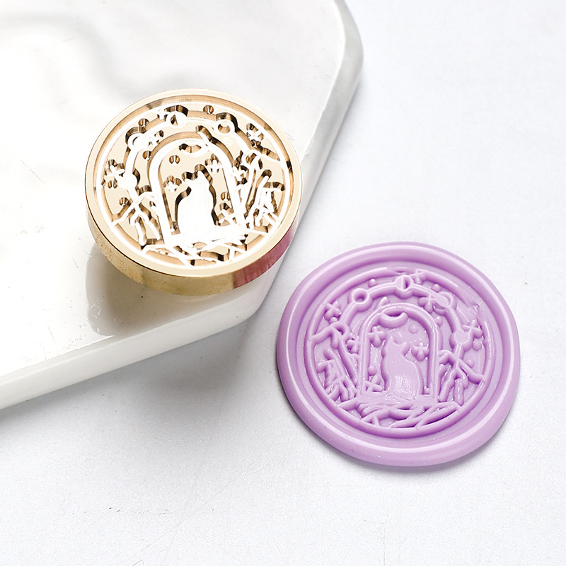 Star sky Lotus Rose Pattern Wa - Wax Seal Stamp Kit review and price