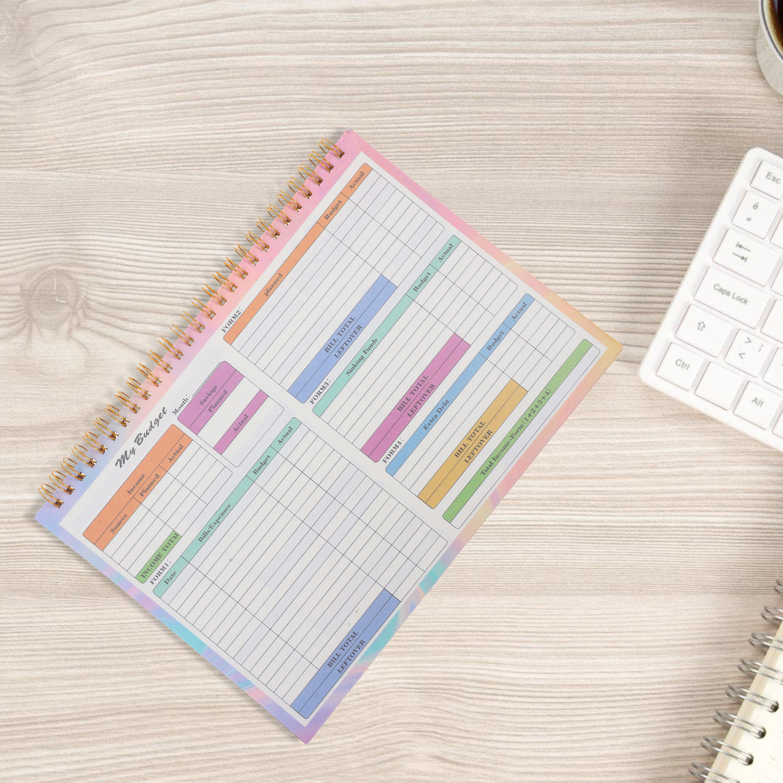 B5 Daily Weekly Financial Ledg - Planner Weekly Budget review and price