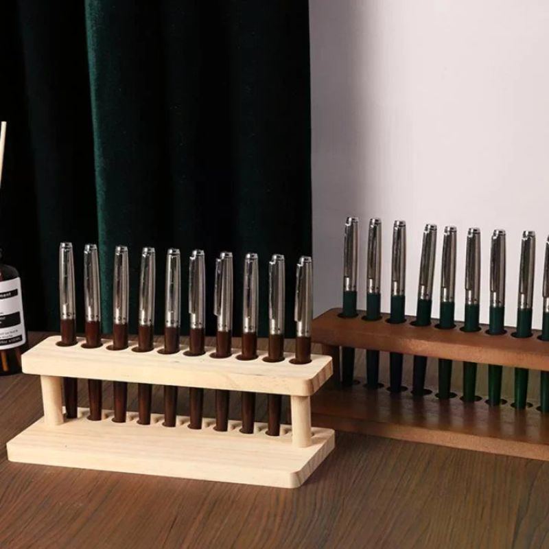 Walnut Wood Test Tube Rack Mul - Office Stationery And Supply review and price