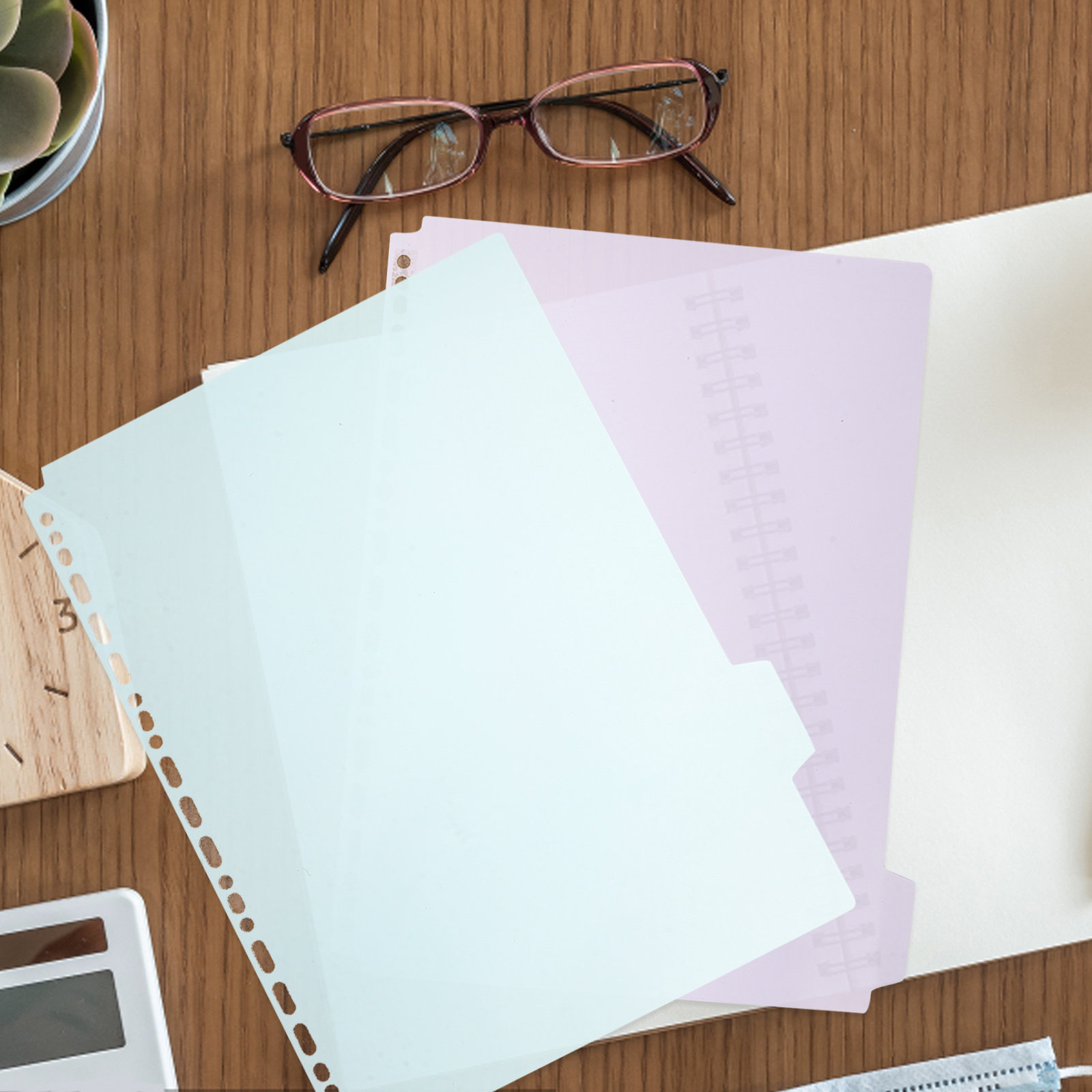 6Pcs Tabbed Binder Dividers A4 - Index Tab Divider review and price