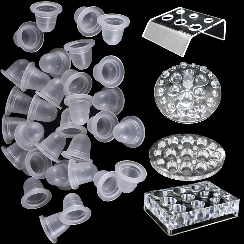 Acrylic Tattoo Ink Cup Stand H - Calligraphy Ink Bottle review and price