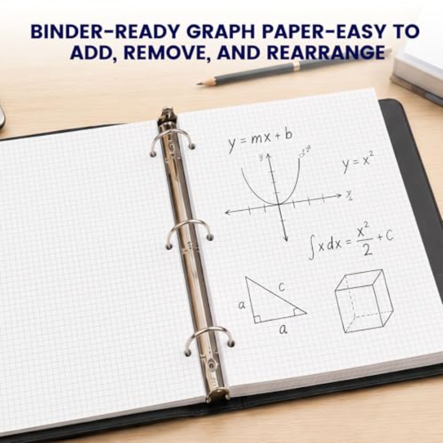 Graph Paper Filler Paper, 100  - Paper Punch 3 Hole review and price