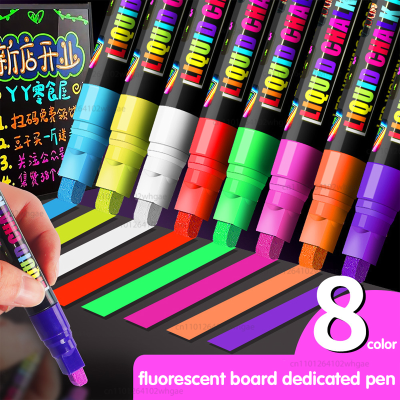 8Color 8mm Liquid Chalk Erasab - Highlighter Set Pastel review and price