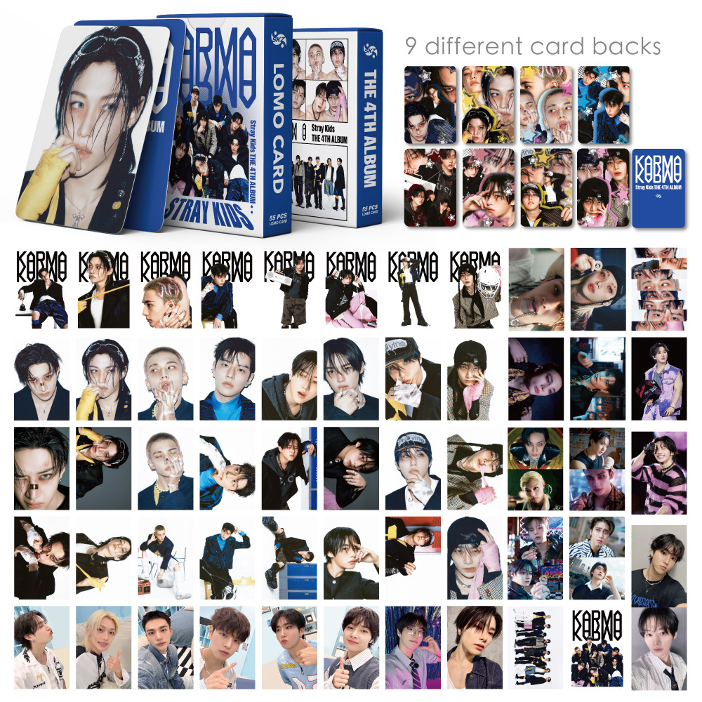 55PCS KPOP new Stray Kids Albu - Cardstock Paper Pack review and price