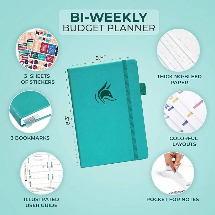 Clever Fox Bi Weekly Budget Pl - Planner Weekly Budget review and price