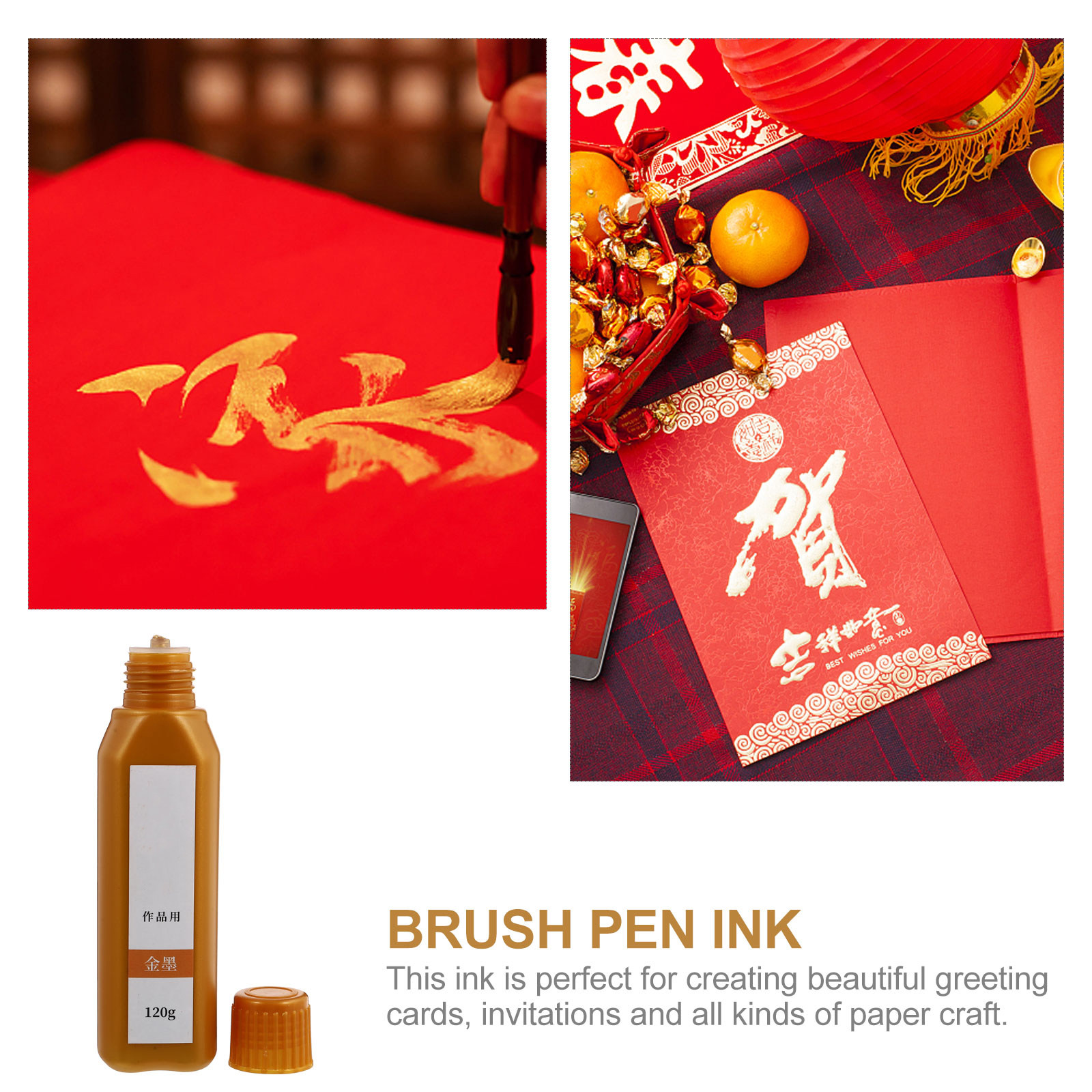 1 Bottle Brush Calligraphy Ink - Calligraphy Ink Bottle review and price