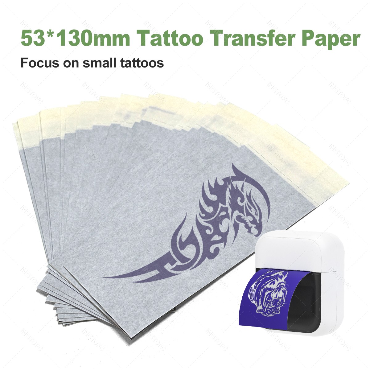 Mini Tattoo Paper Carbon 53mm  - Carbon Copy Book review and price