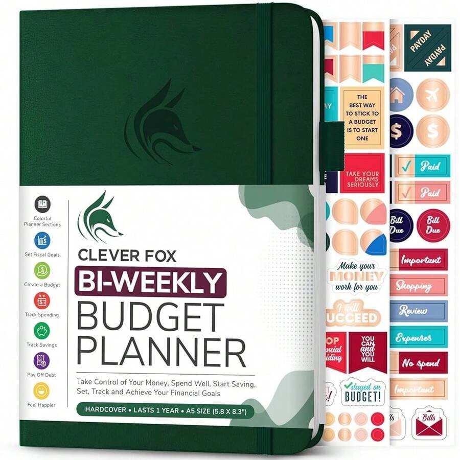 Clever Fox Bi Weekly Budget Pl - Planner Weekly Budget review and price