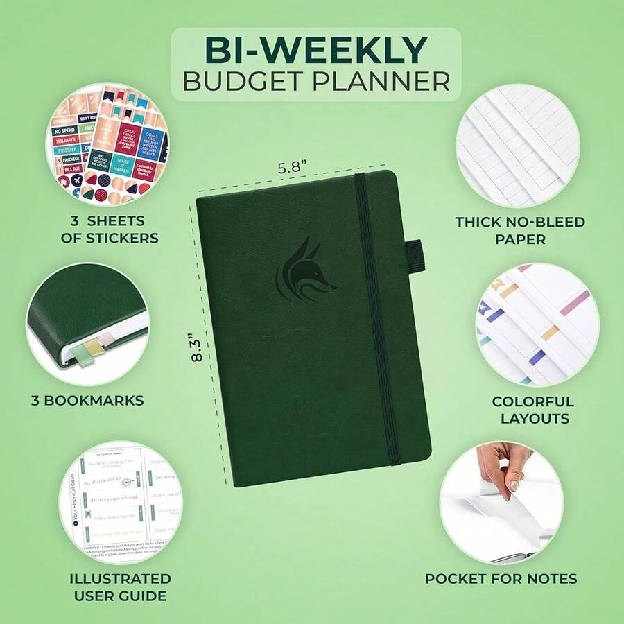 Clever Fox Bi Weekly Budget Pl - Planner Weekly Budget review and price