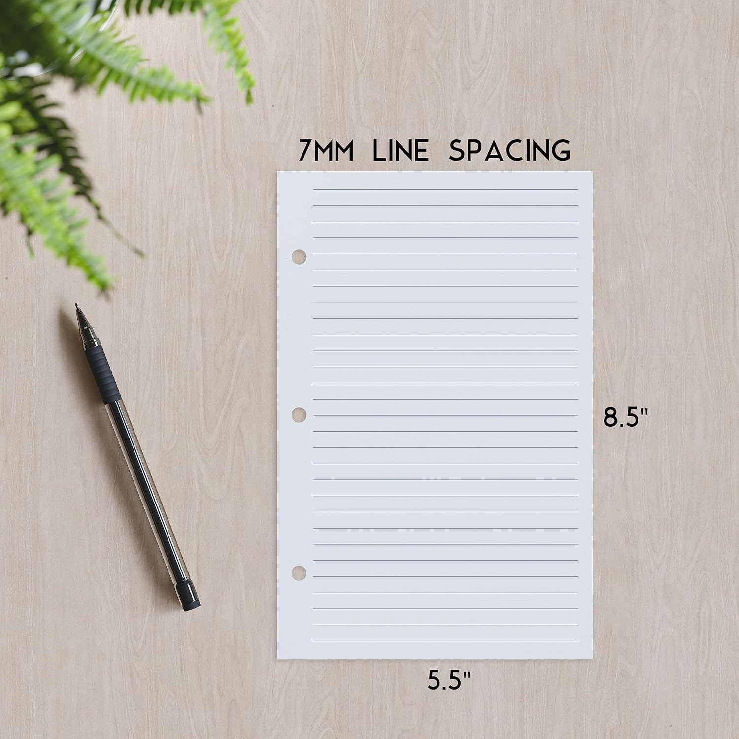 Half Letter Lined Paper, 3-Hol - Paper Punch 3 Hole review and price