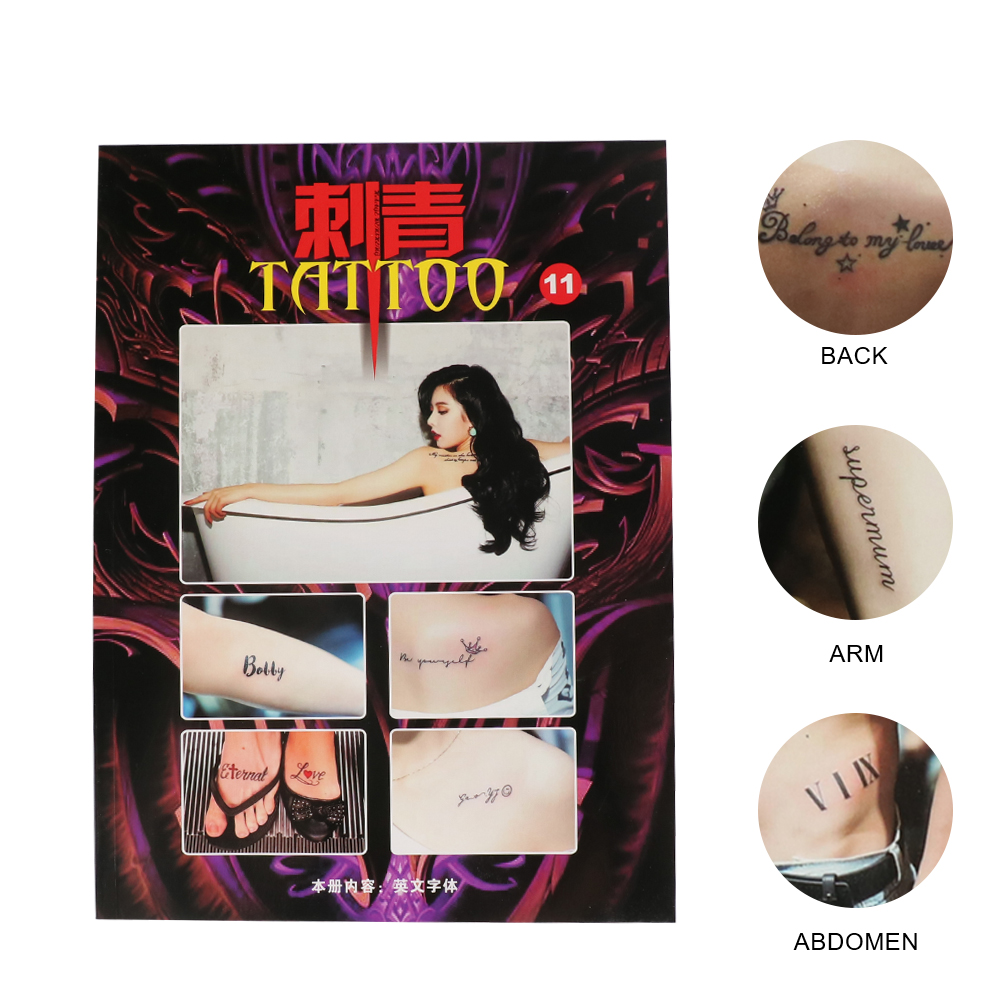 Tattoo Book Design English Wor - Carbon Copy Book review and price
