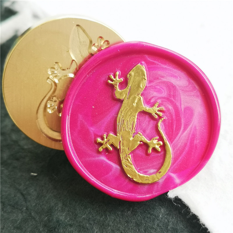 gecko Sealling Wax Stamp THE g - Wax Seal Stamp Kit review and price