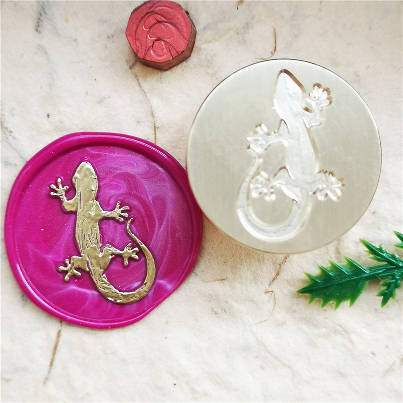 gecko Sealling Wax Stamp THE g - Wax Seal Stamp Kit review and price