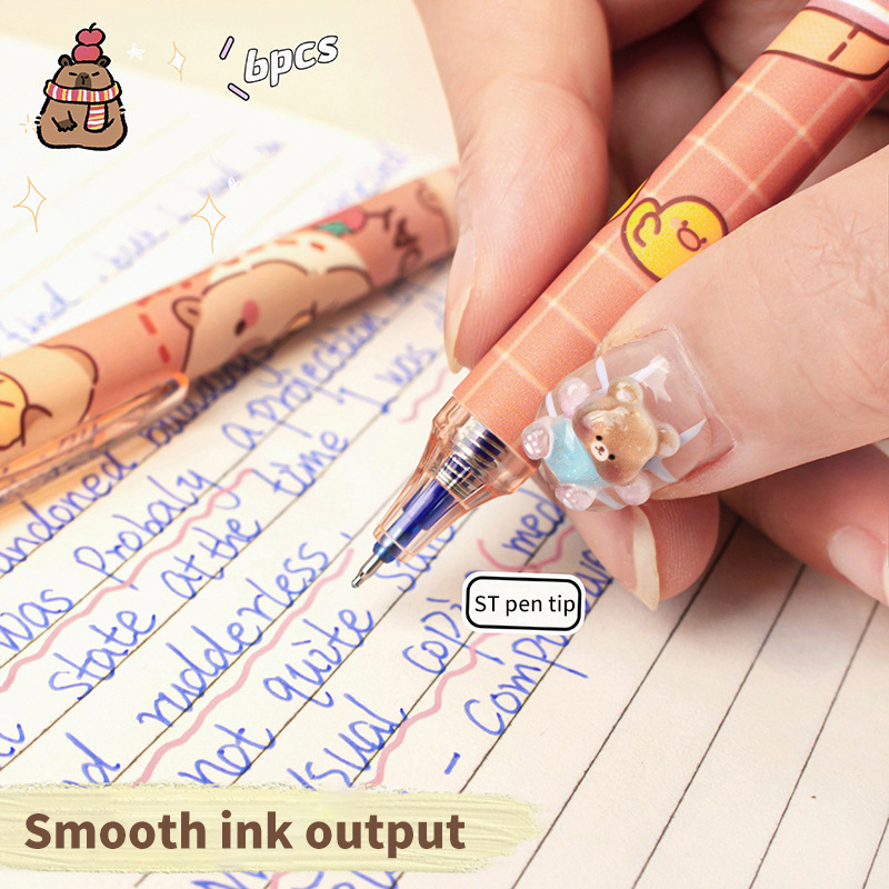 6Pcs Lovely Black and Blue Gel - Fountain Pen Ink review and price