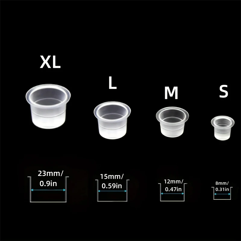 100pcs Disposable Tattoo Ink C - Calligraphy Ink Bottle review and price